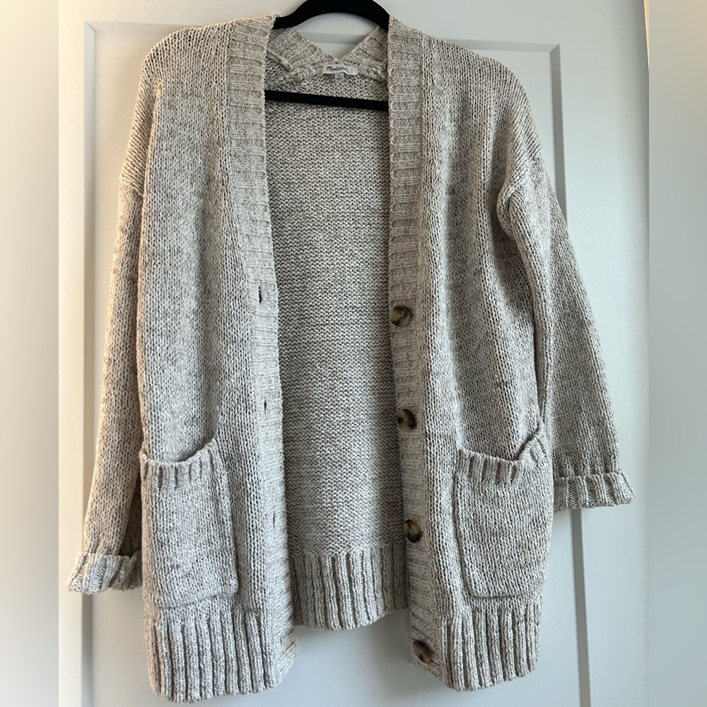 Madewell cardigan. Size XS, never worn